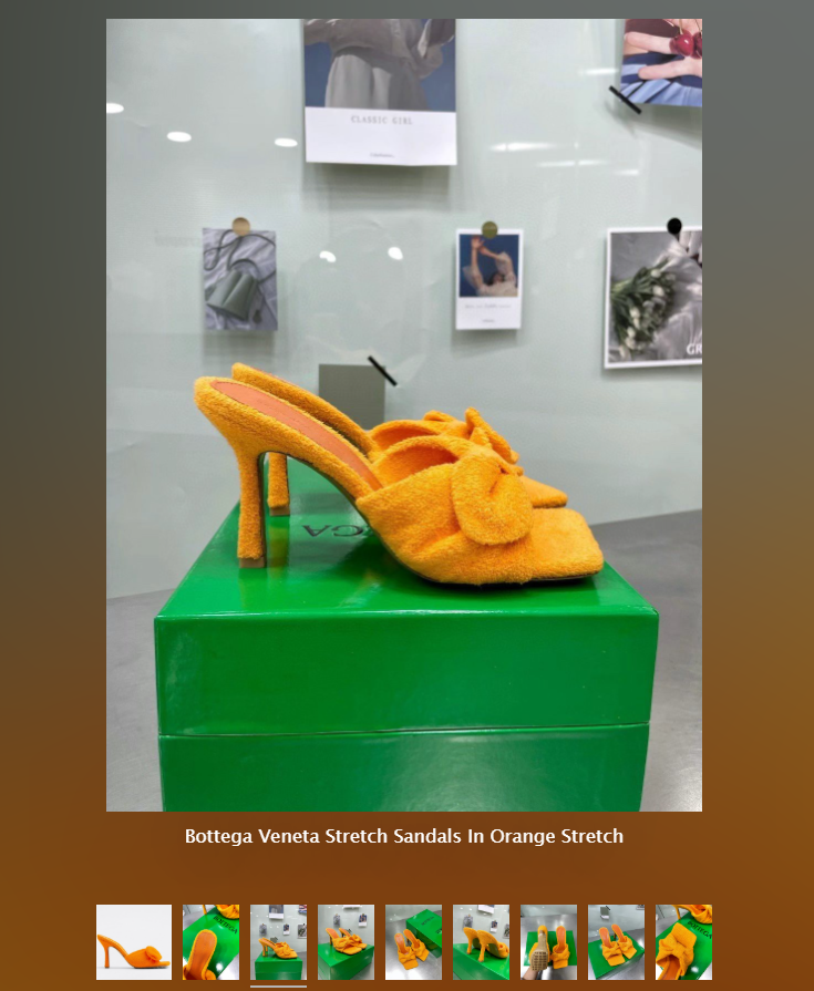 Replica Bottega Veneta Sandals – Statement Style Redefined