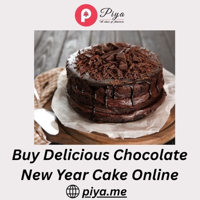 Buy Delicious Chocolate New Year Cake Online