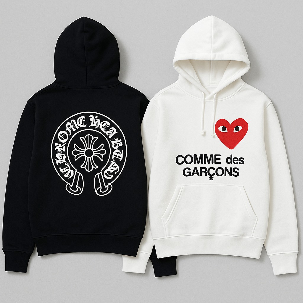 How to Style Chrome Hearts Hoodies With Comme des Garçons This Christmas