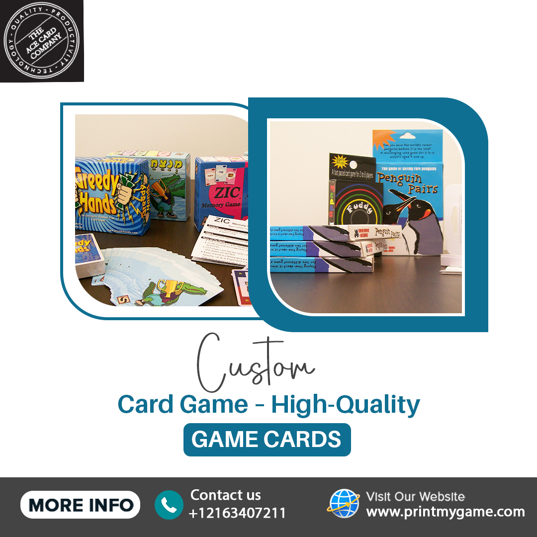 Custom Card Game – High-Quality Game Cards