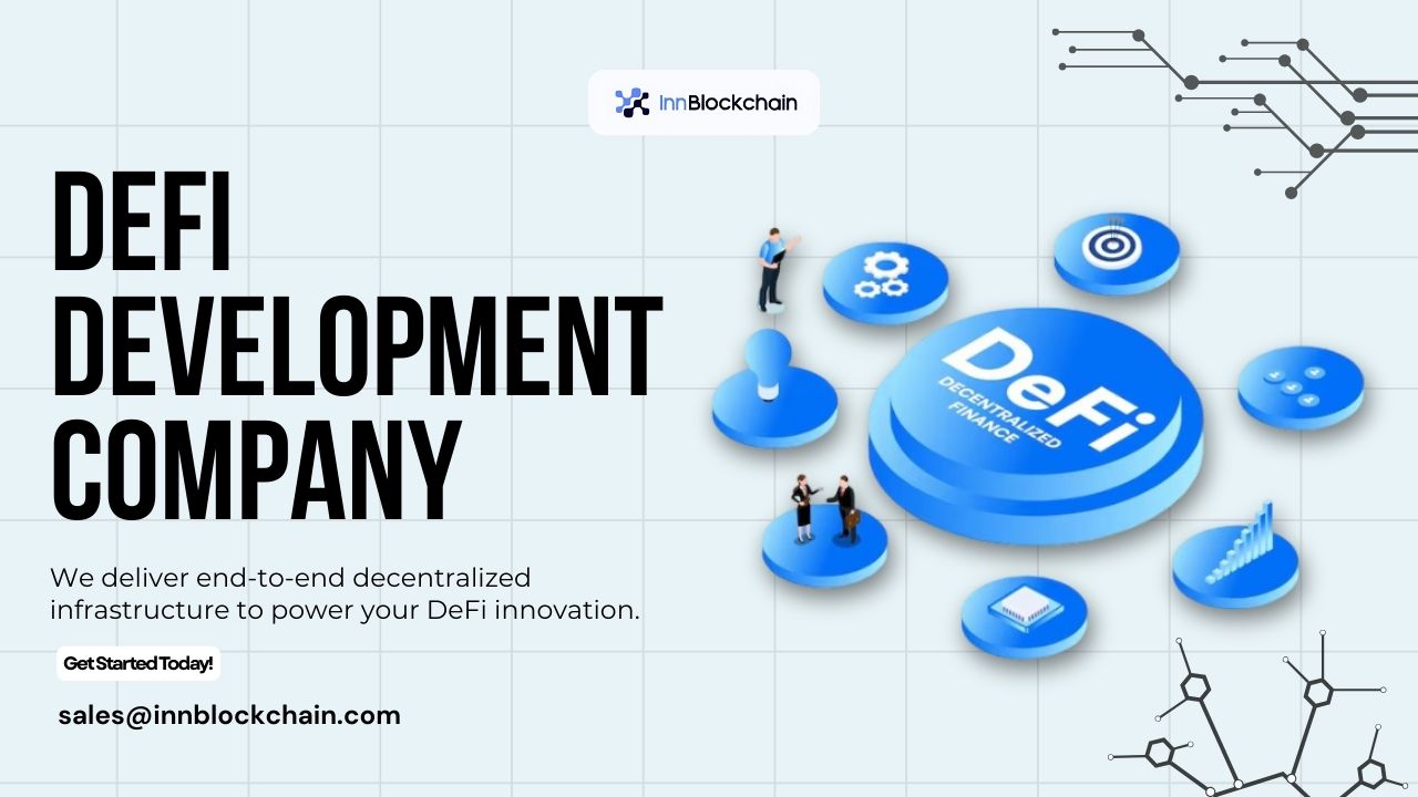 DeFi Development Company – Build Secure & Scalable Decentralized Finance Solutions