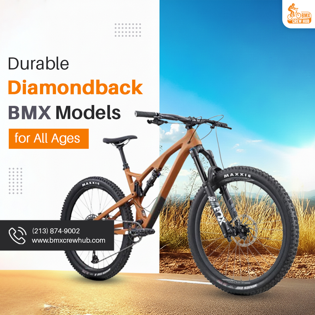 Durable Diamondback BMX Models for All Ages