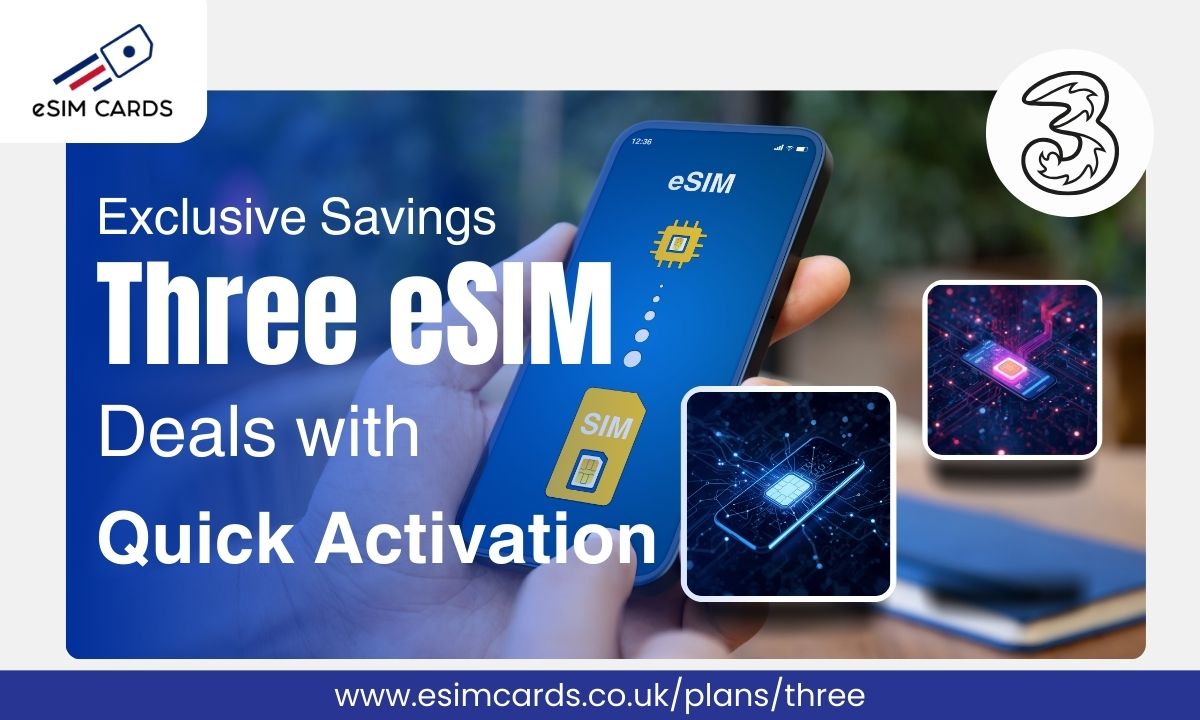 Urgent Data Need? Three eSIM Deals Available