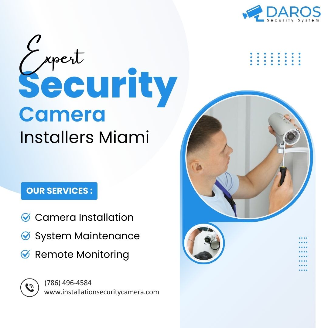 Expert Security Camera Wiring Services Miami