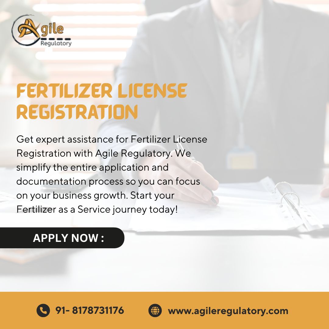 Start Your Fertilizer Business – Apply for License Today