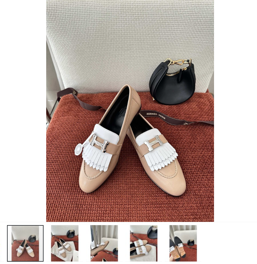 Braghermesbags Replica Hermes Women’s Loafers – Royal Loafers in Beige and White Calfskin