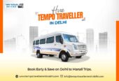 Hire the Best Tempo Traveller on Rent in Delhi