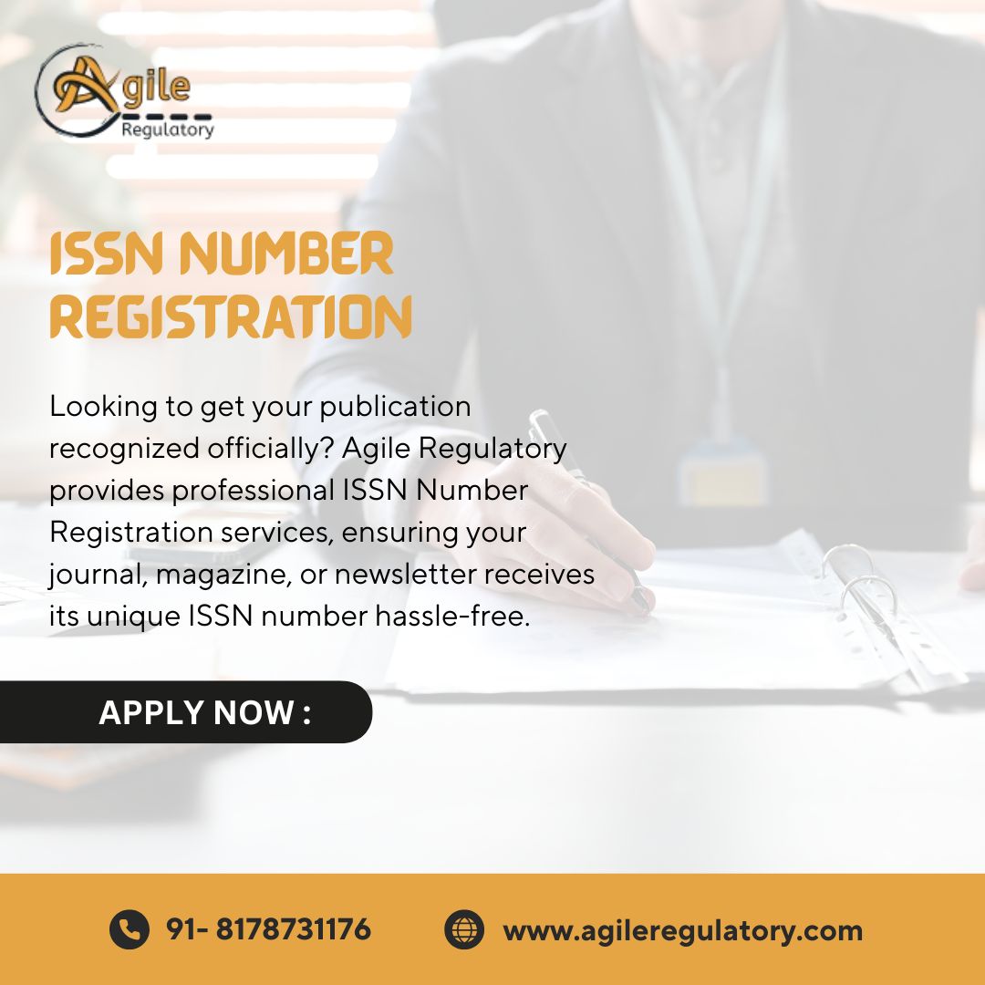 Trusted ISSN Number Registration Partner