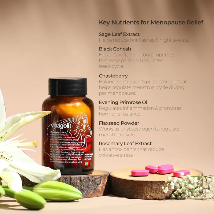 Take care of your Hormones with Menopause Support Supplement