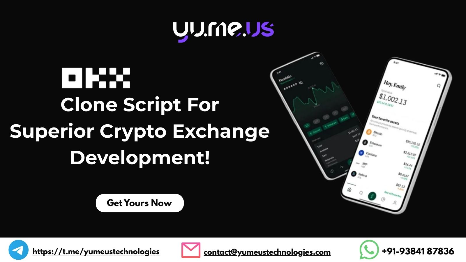 OKX Clone Script For Secure Crypto Exchange Development!