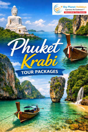 Phuket Krabi Tour Packages for a Smooth and Memorable Thailand Holiday