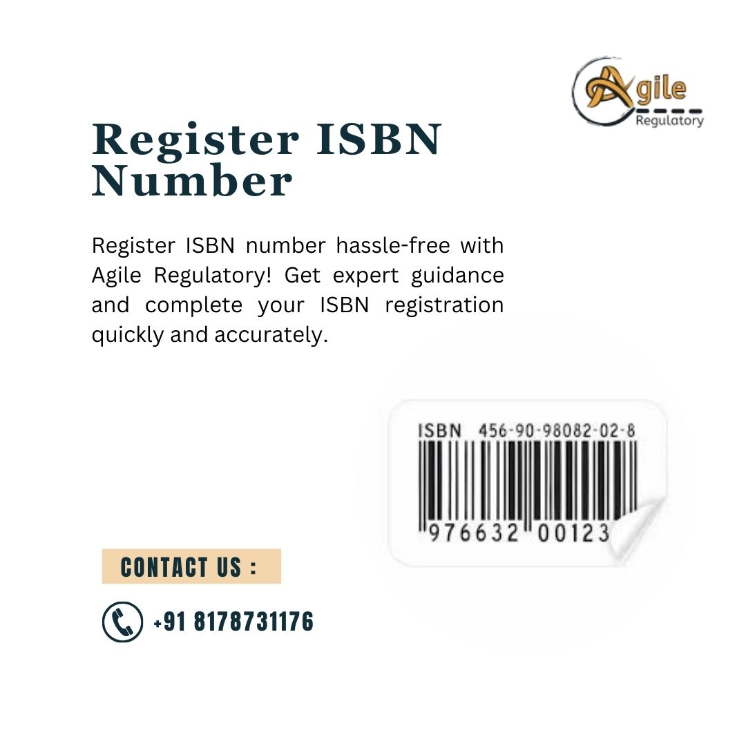 Easy ISBN Registration for Books & Ebooks