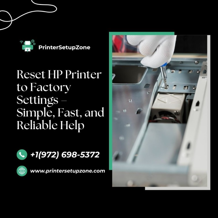 Reset HP Printer to Factory Settings – Simple, Fast, and Reliable Help
