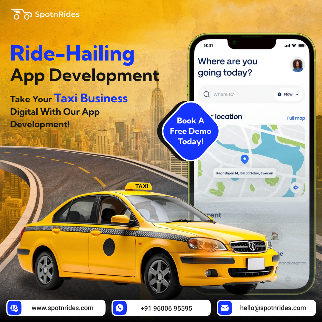 Ride-Hailing App Development By SpotnRides