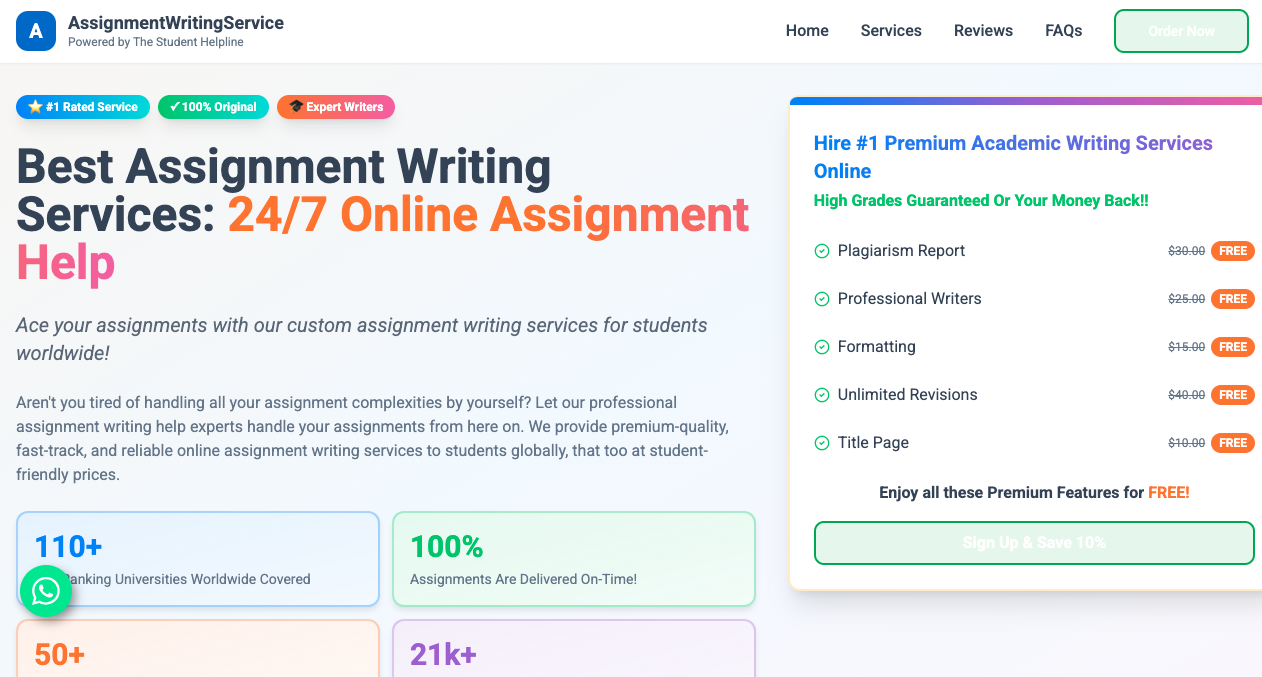 Assignment writing service