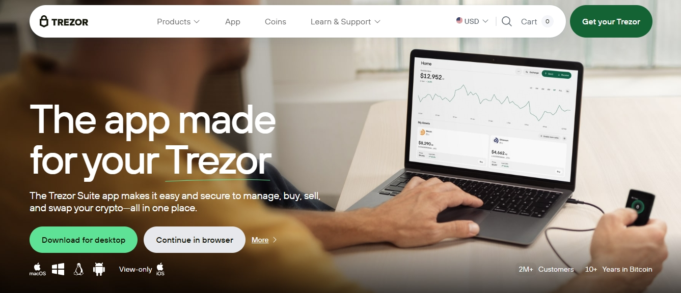Trezor.io/start® – The #1 Hardware Crypto Wallet (Official)