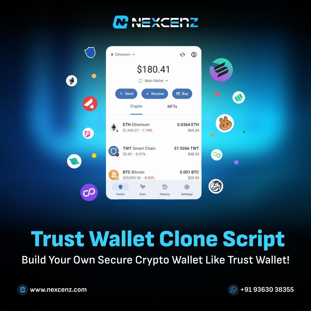 Trust Wallet Clone Script Launch Your Own Crypto Wallet