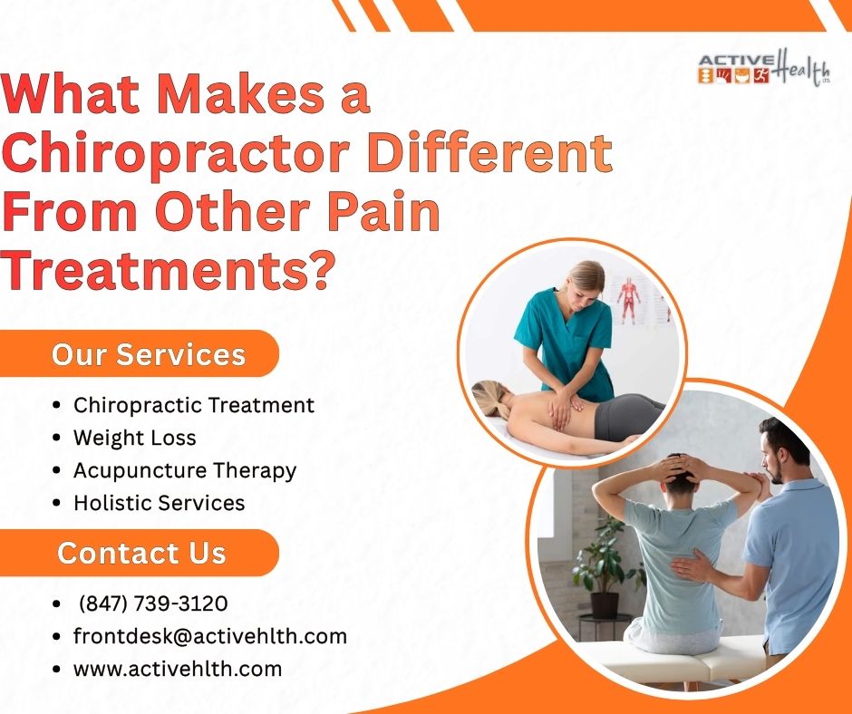 What Makes a Chiropractor Different From Other Pain Treatments?
