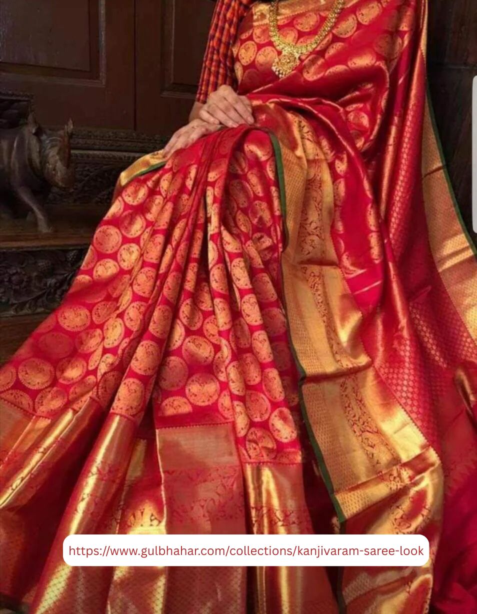 Achieve Timeless Elegance with Kanjivaram Saree Styling