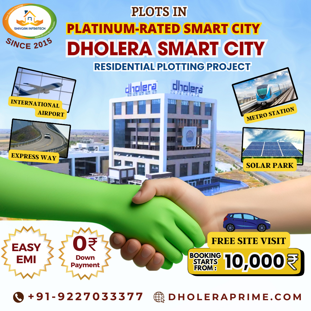 Residential Plots Sale In Dholera Smart City
