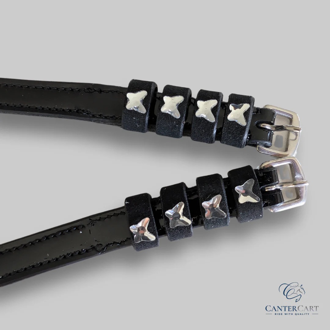 Leather Spur Straps with Charms CanterCart