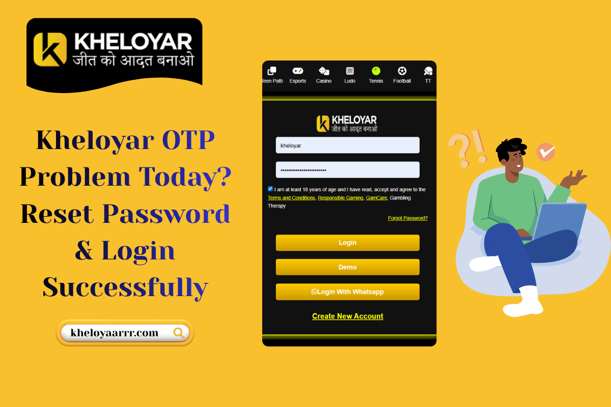 Kheloyar OTP Problem Today? Reset Password & Login Successfully