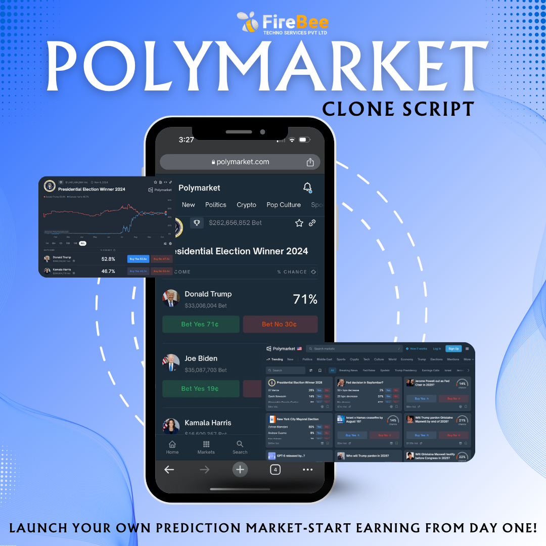 Best Polymarket Clone Script in USA for Decentralized Prediction Platform Launch