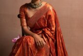 Classic Banarasi Saree Look Crafted For Graceful Traditional Celebrations