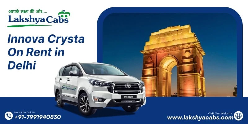 Innova Crysta On Rent in Delhi | Family & Corporate Travel
