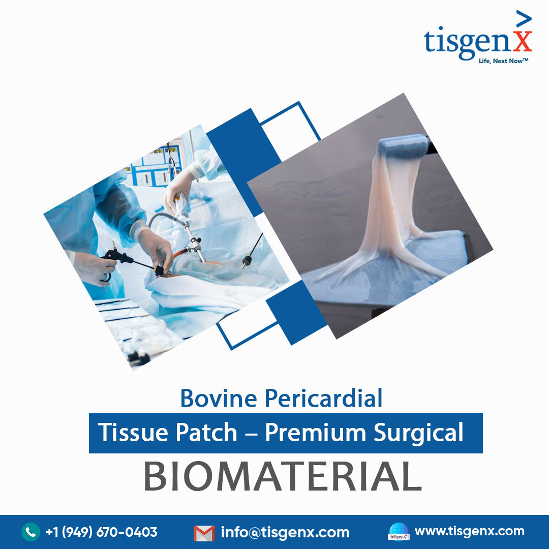 Bovine Pericardial Tissue Patch – Premium Surgical Biomaterial