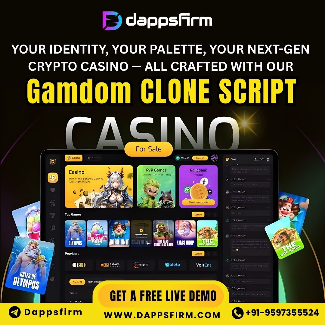 Create a High-Traffic Online Crypto Casino Platform with Gamdom Clone Script