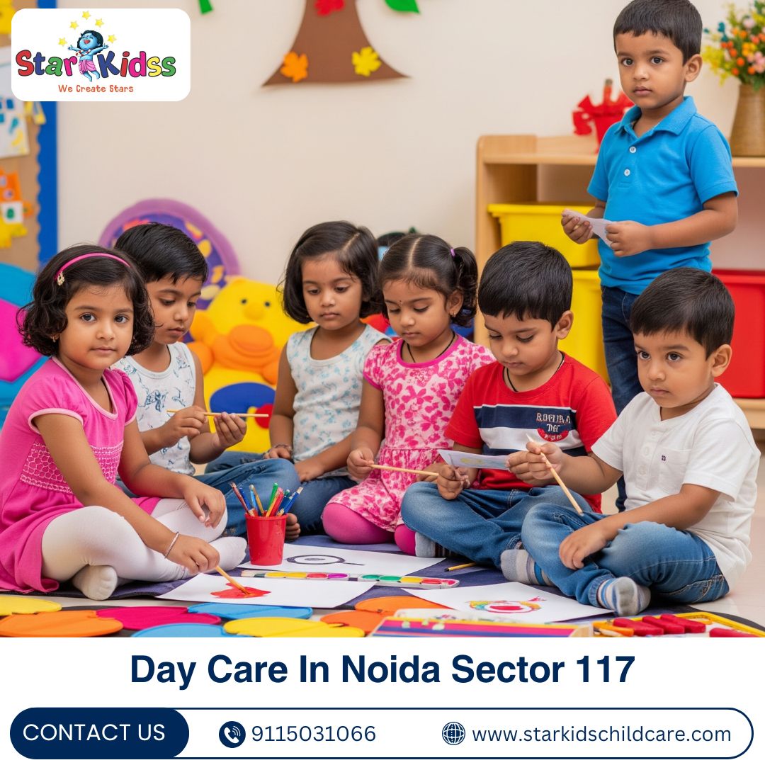 Day Care In Noida Sector 117 with safe child supervision