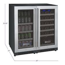 Dual-zone-wine-fridge