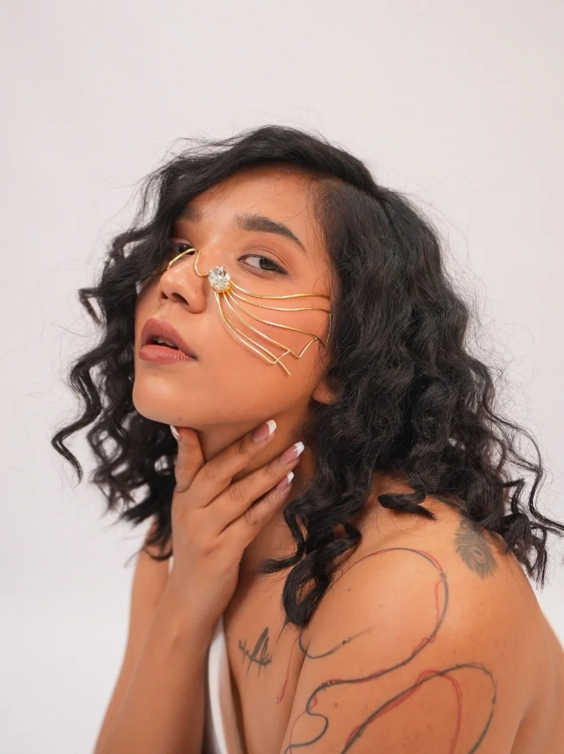 Elegant Face Jewellery by VAIDAAN