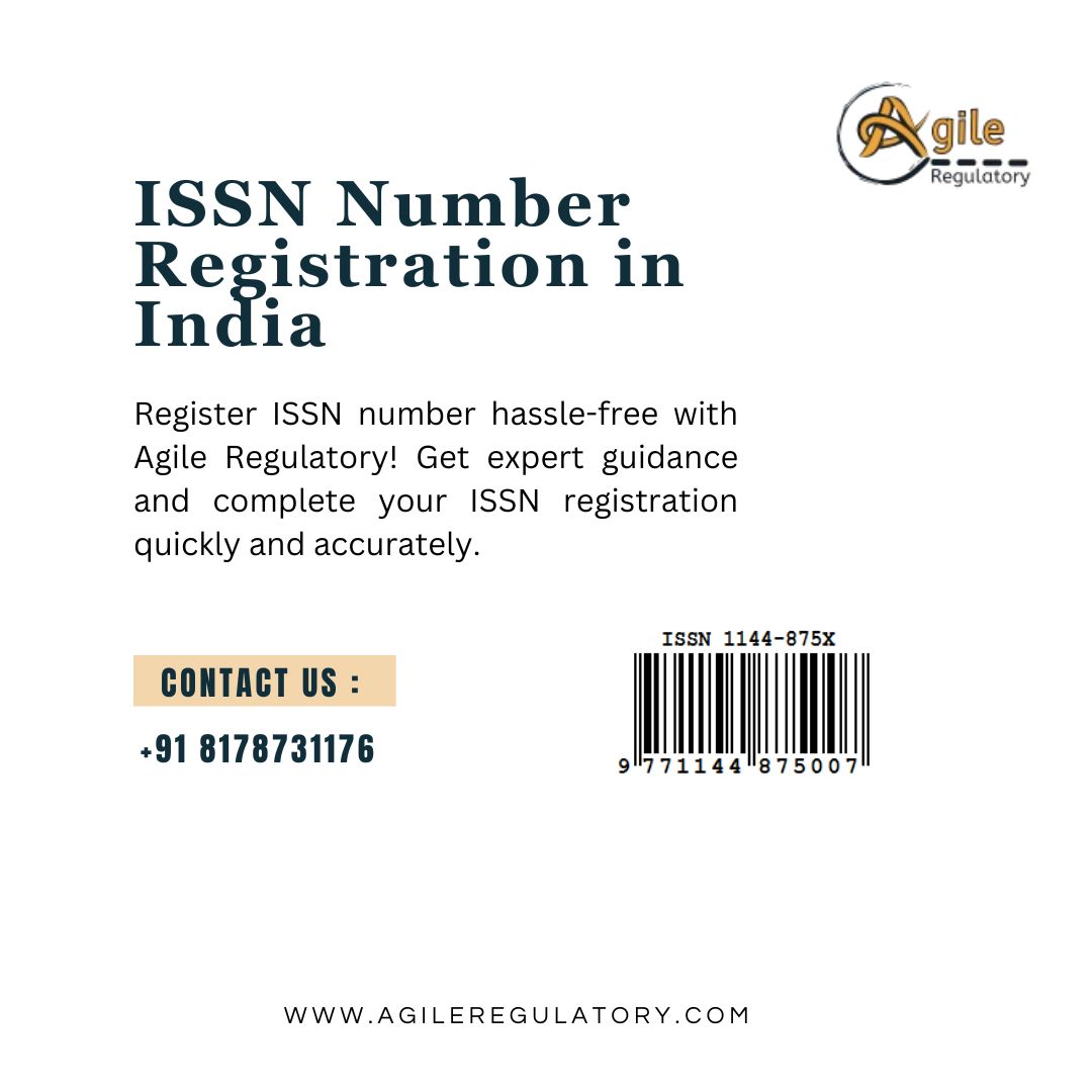Professional ISSN Service in India – Agile Regulatory