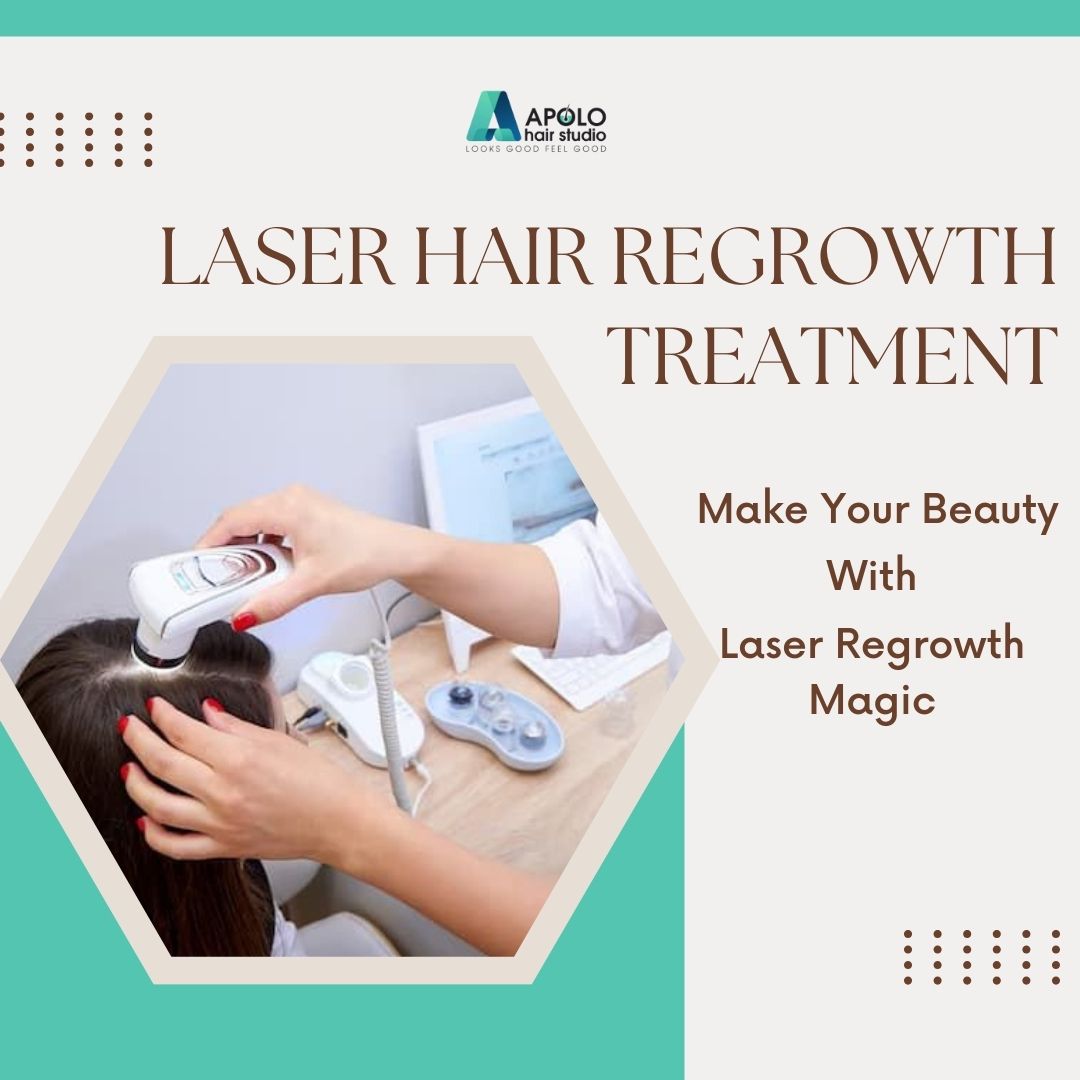 Laser Hair Regrowth Treatment in Noida | Apolo Hair Studio