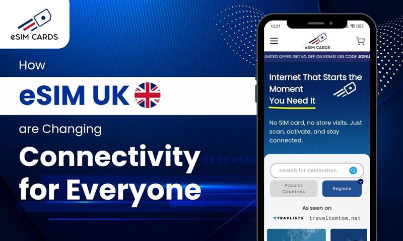 Top UK eSIM Plans for Travellers – eSIM Cards