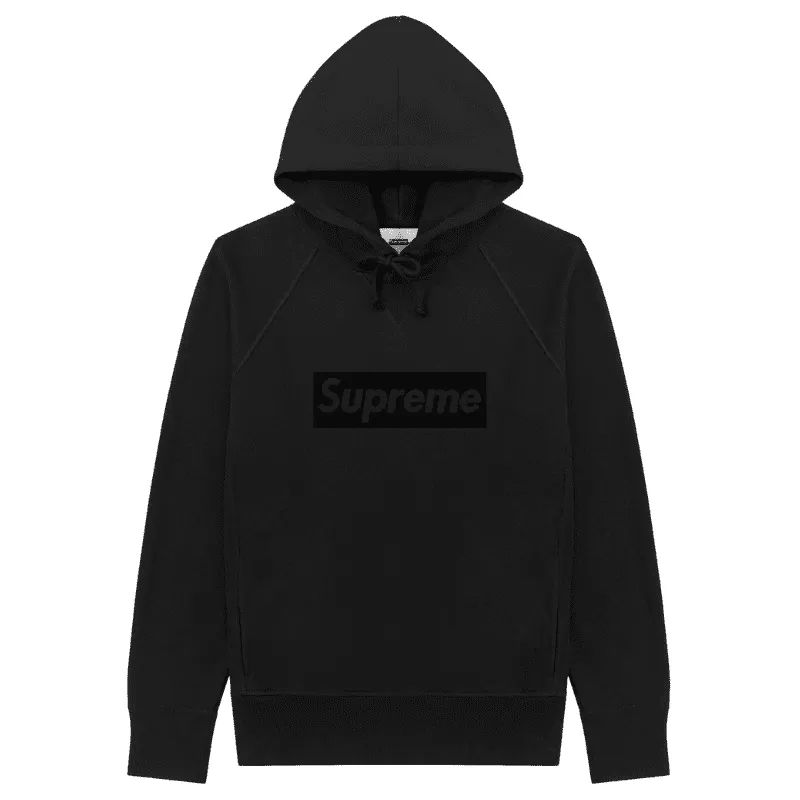 Black On Black Supreme Hoodie | Premium Supreme Apparel USA