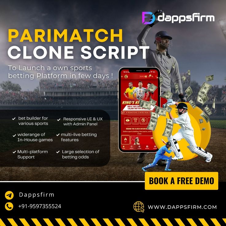 High-Performance Sportsbook Platform – Parimatch Clone Script Available