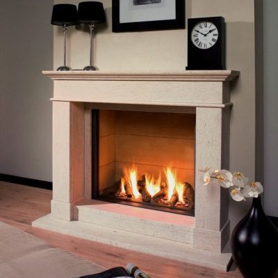 Kaminbank aus Naturstein – Artiliv-Stilkamine