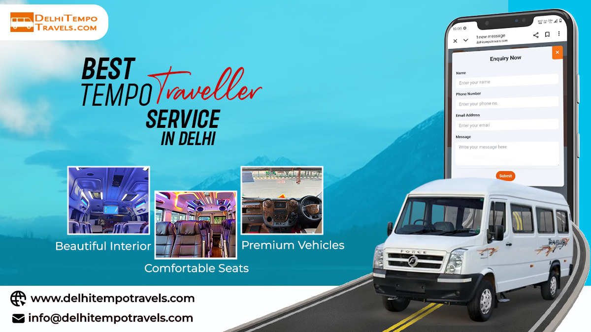 Which is the most trusted tempo traveller company in Delhi?