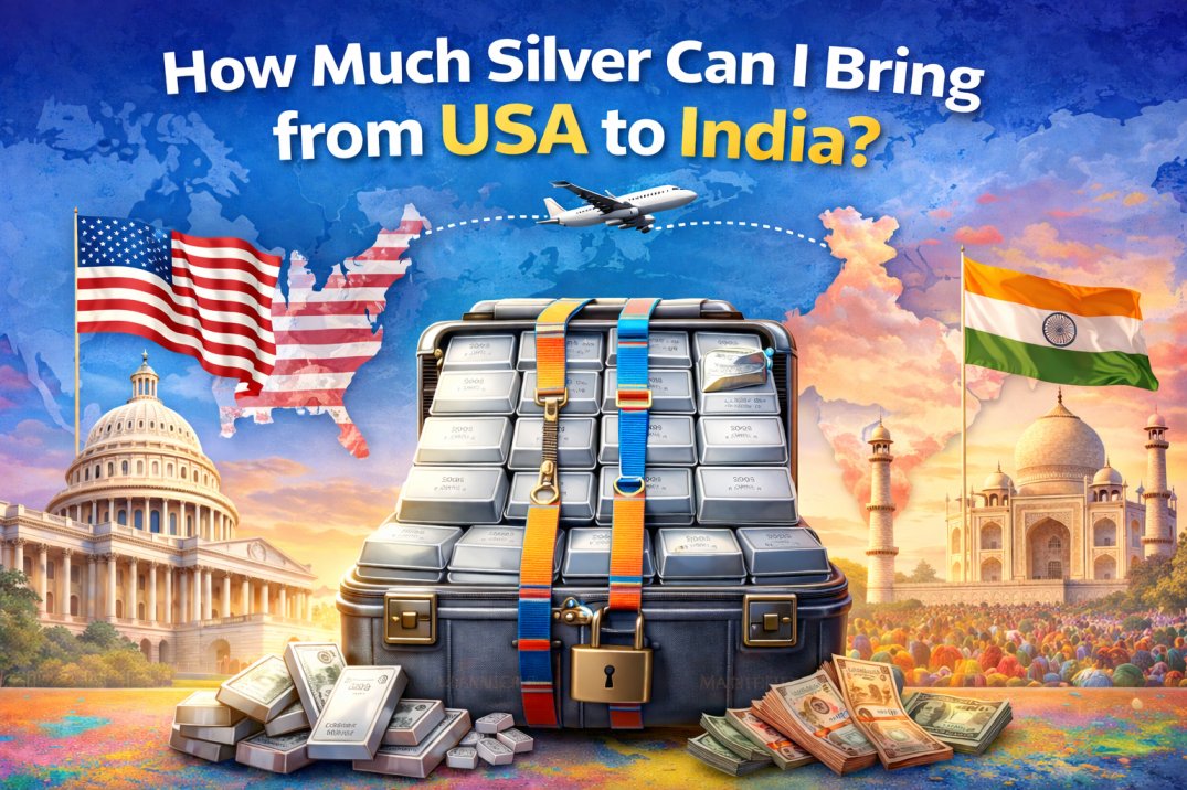 Bringing Silver from USA to India? Know the Customs Rules Before You Travel
