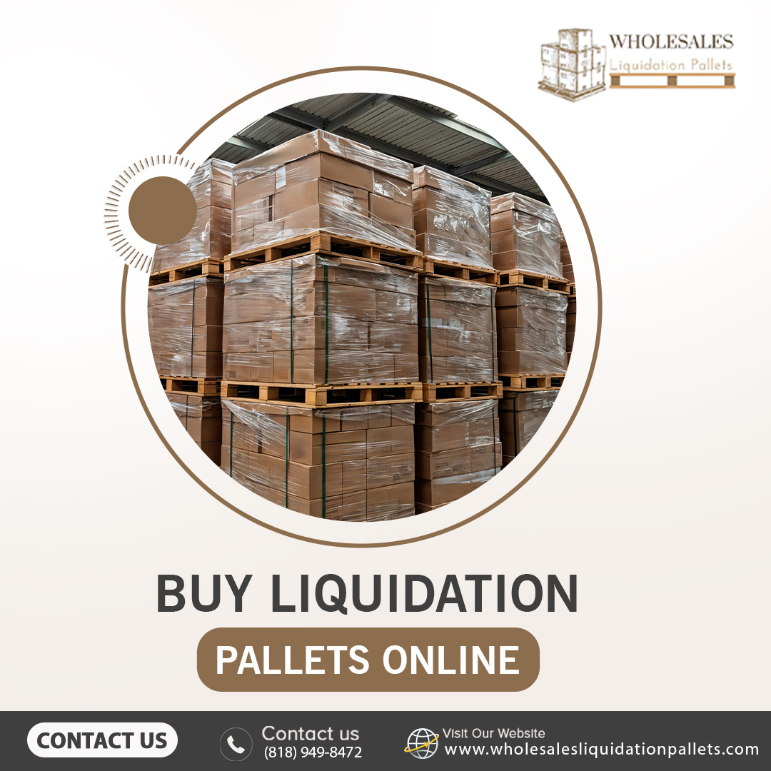 Buy liquidation pallets online