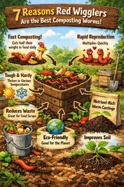 Best Composting Worms for Beginners: Why Red Wigglers Are the Top Choice