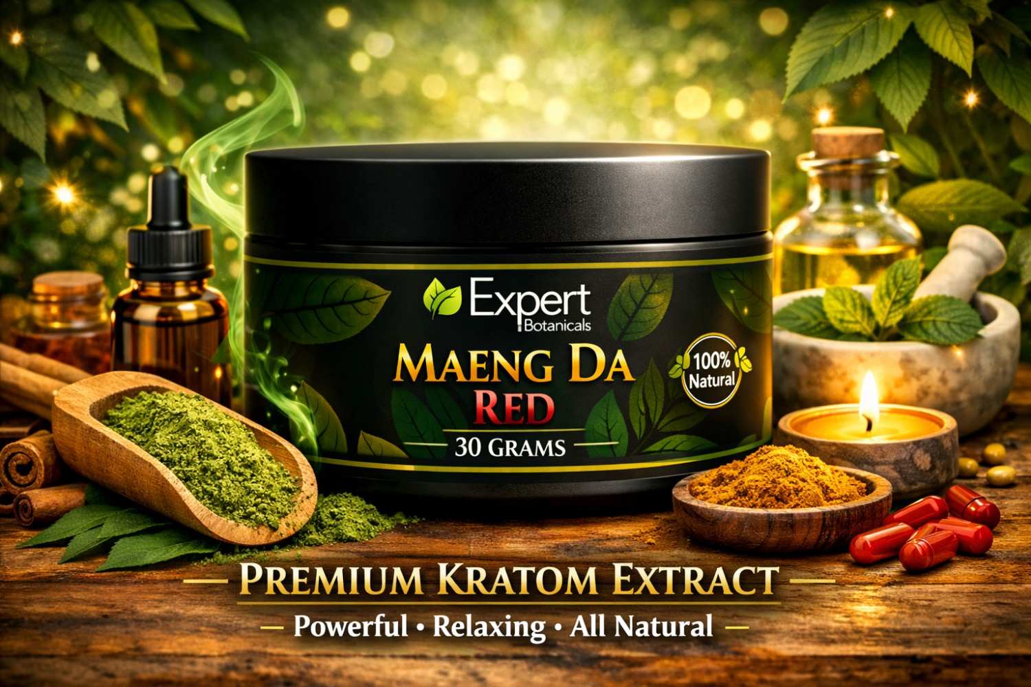 Maeng Da Red Powder | Expert Botanicals