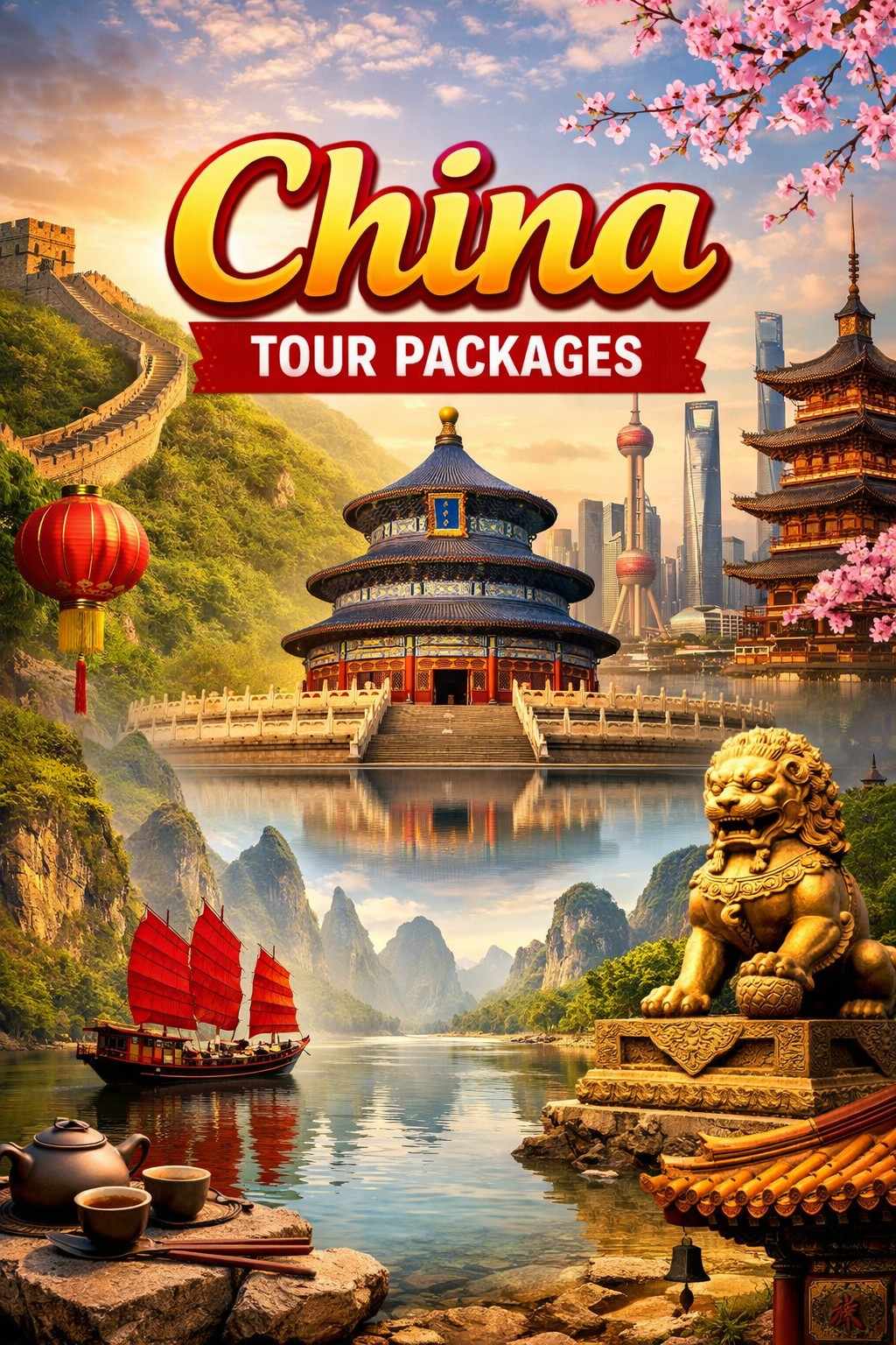 China Tour Packages – Complete Travel Arrangements by Sky Planet Holidays