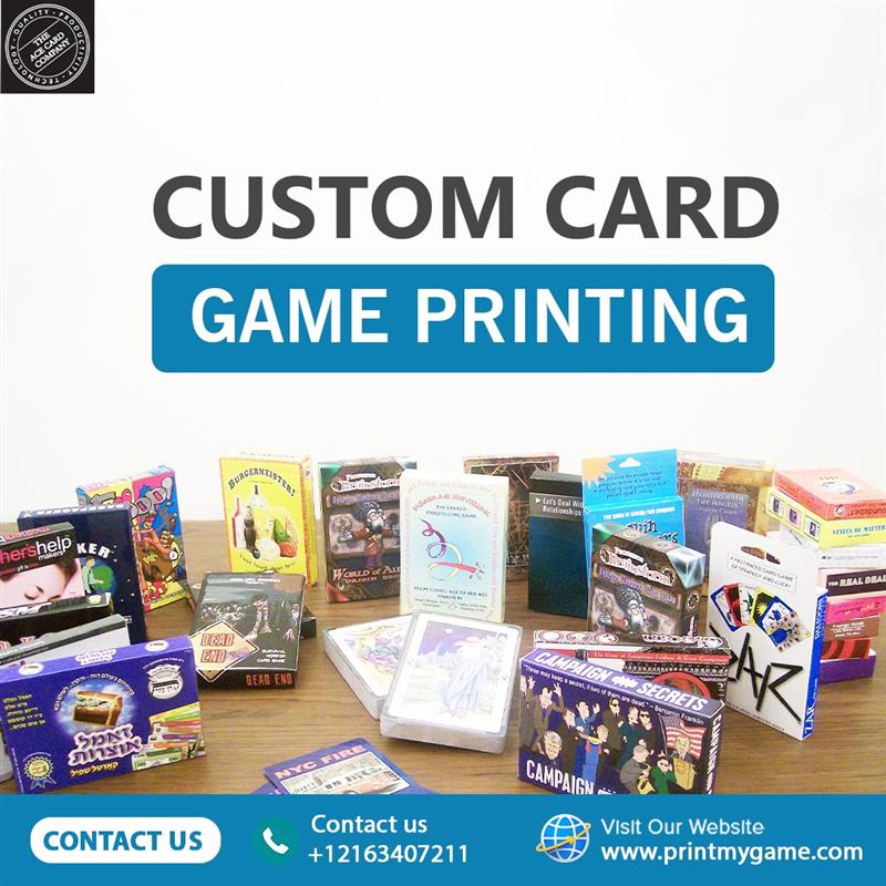 Custom Card Game Printing