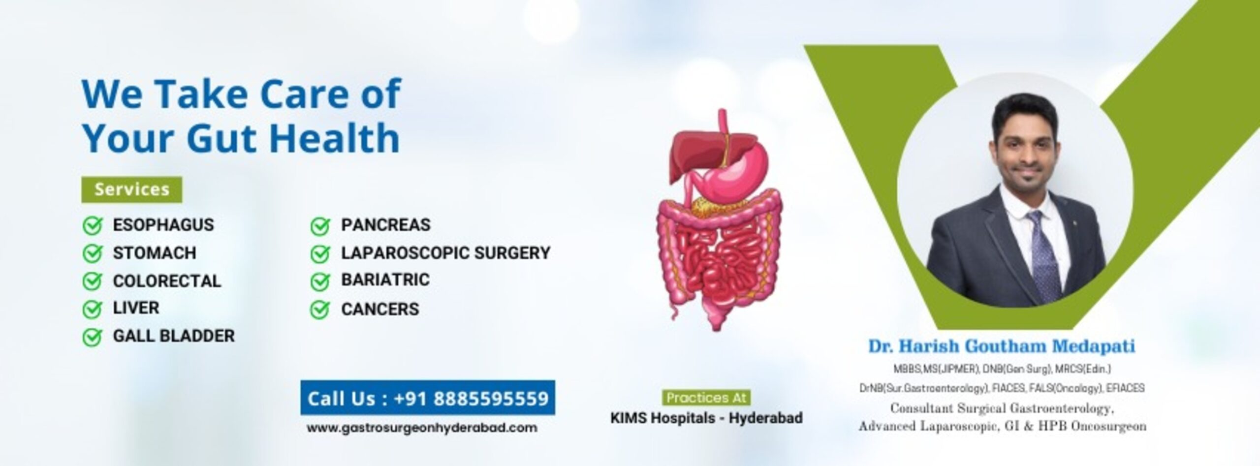 Best Surgical Gastroenterologist in Kondapur | Dr Harish Goutham