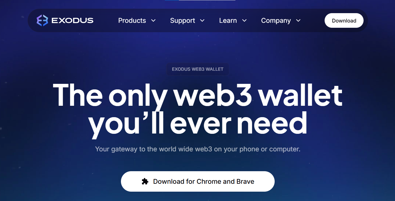 Exodus Web3 Wallet | Official Browser® Extension