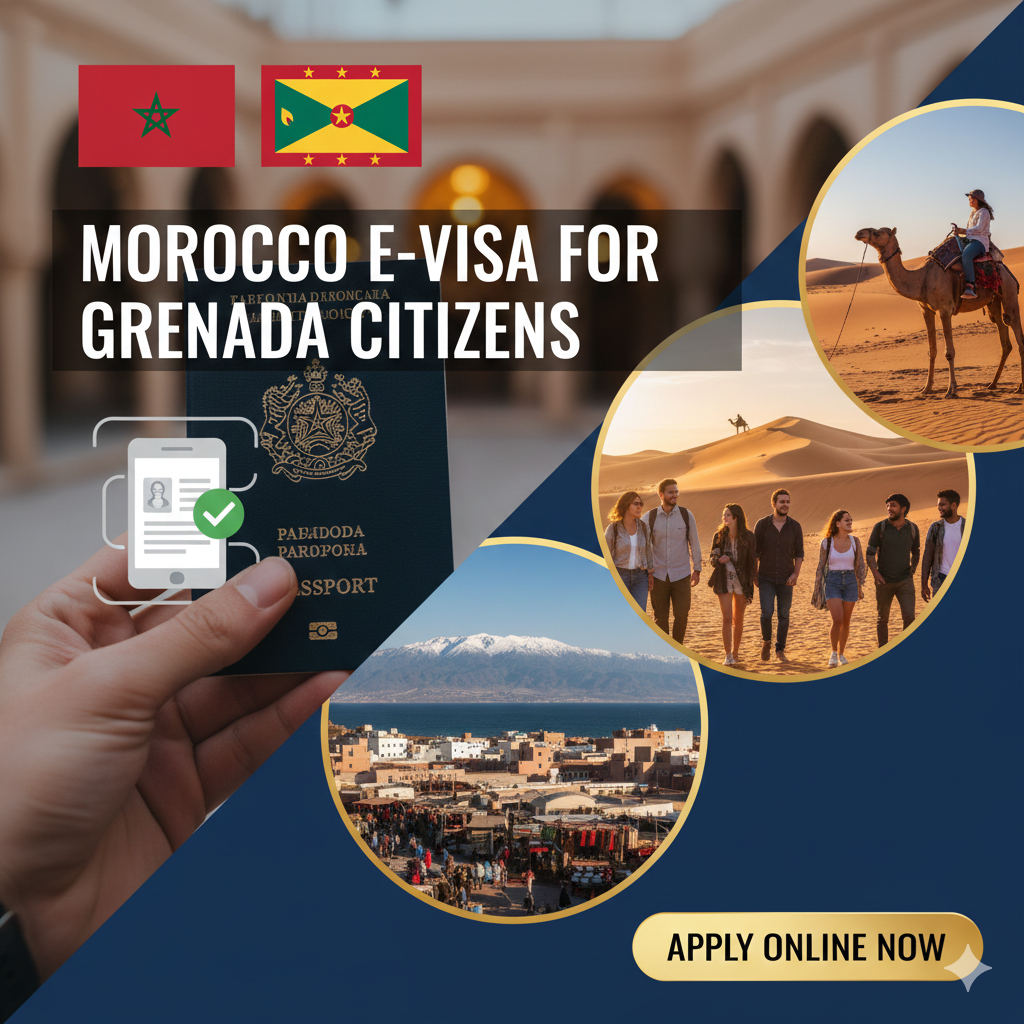 Morocco e-Visa for Grenada Citizens